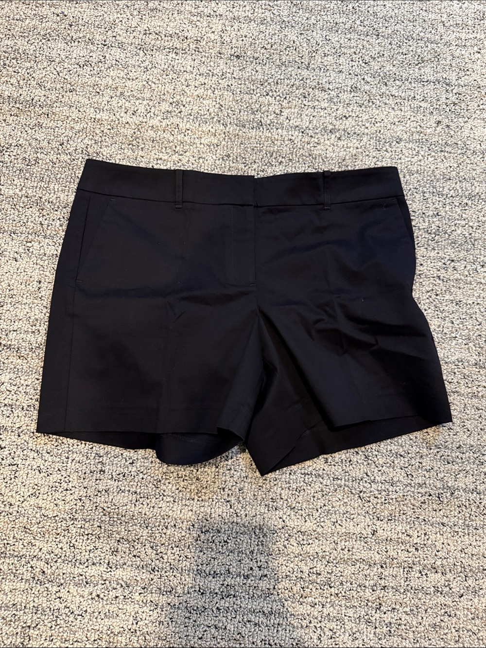 Ann Taylor Black Tailored Dress Shorts